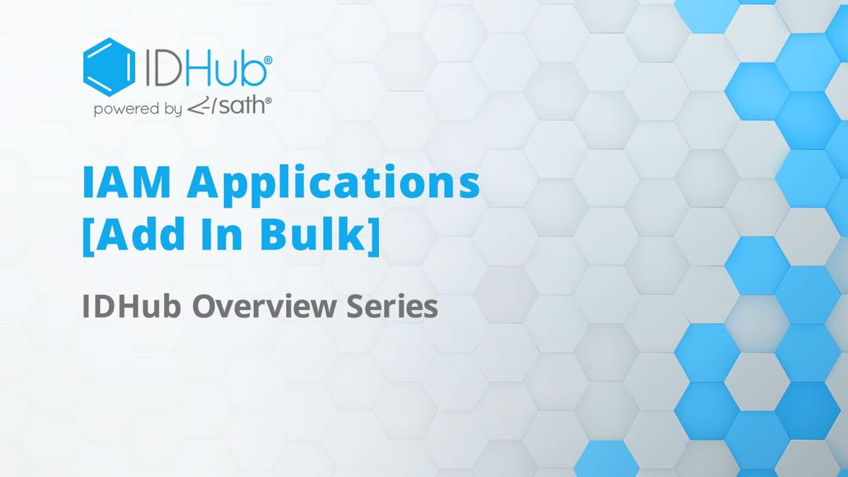Adding Bulk Applications For Upload - Video